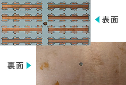 銅ポスト付き基板設計事例