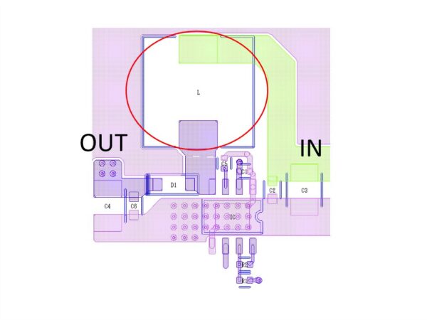 インダクタの直下に配線はしない | 電源基板設計.com インダクタの直下に配線はしない | 電源基板設計.com
